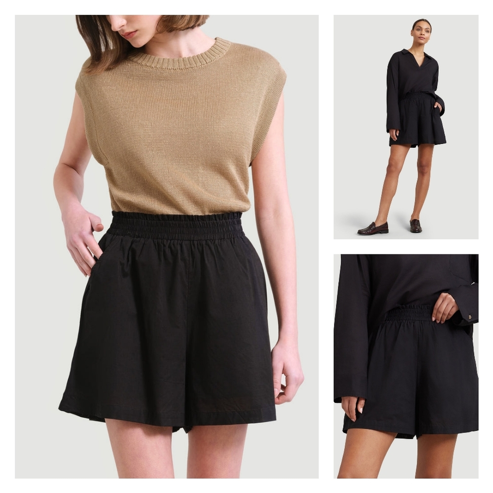 Modern Citizen Beau High Waisted Organic Cotton Short New Size Medium
